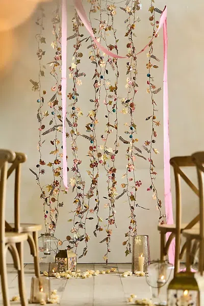 Terrain Gilded Botanicals Wall Decoration In Multi
