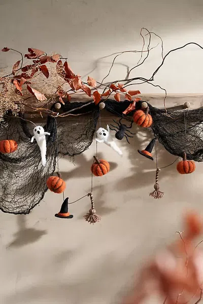 Terrain Halloween Icons Felt Garland In Multi