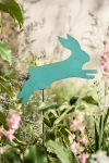 Terrain Jumping Bunny Iron Stake In Blue