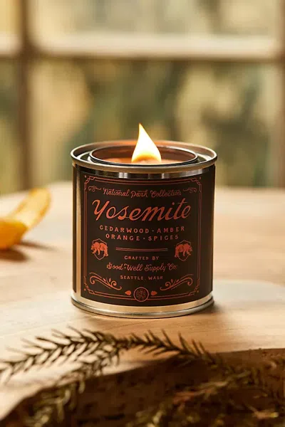 Terrain National Park Tin Candle In Black
