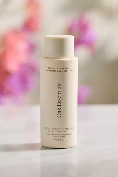 Terrain Oak Essentials Daily Hydrating Mineral Body Sunscreen In White