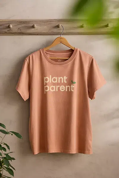 Terrain Plant Parent Cotton T-shirt In Brown