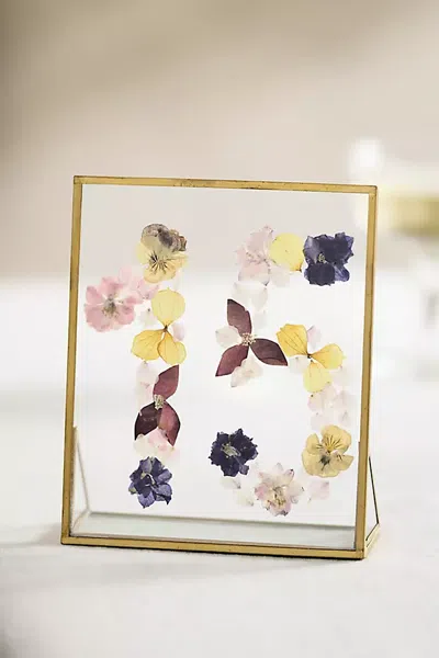 Terrain Pressed Floral Table Number In Multi
