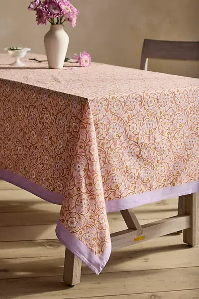 Terrain Roja Cotton Tablecloth In Multi