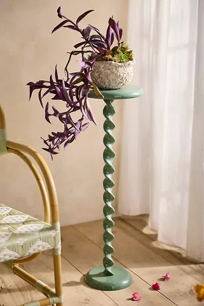 Terrain Spiral Base Plant Stand In Green