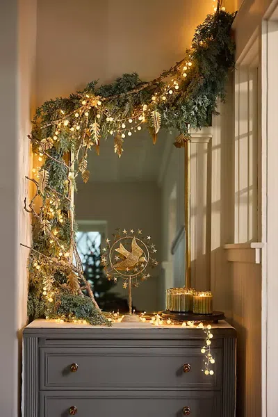Terrain Stargazer Clear Beaded Light Garland In Multi