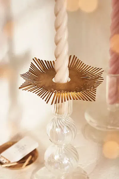 Terrain Sun Rays Candle Cuff In Gold