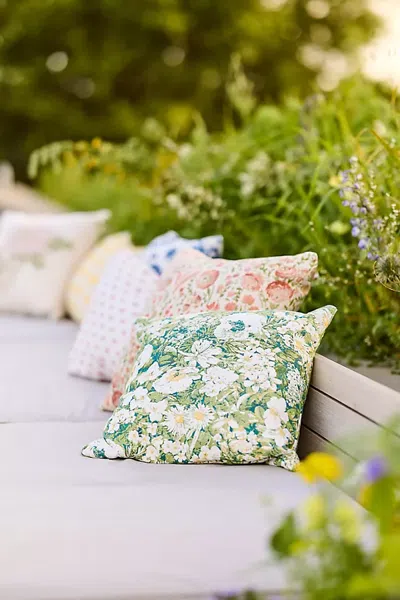 Terrain Sunbrella® Peony Field Outdoor Pillow In Multi