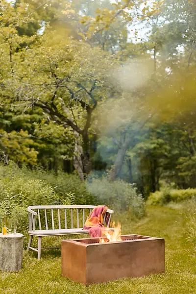Terrain Terrace Teak Dining Bench In Multicolor