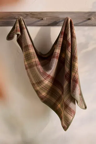 Terrain Wool Triangle Scarf In Multi
