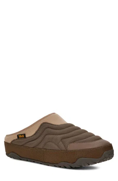 Teva Reember Terrain Quilted Mule In Brown