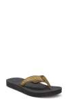 Teva Reflip Flip Flop In Quincy Dark Olive