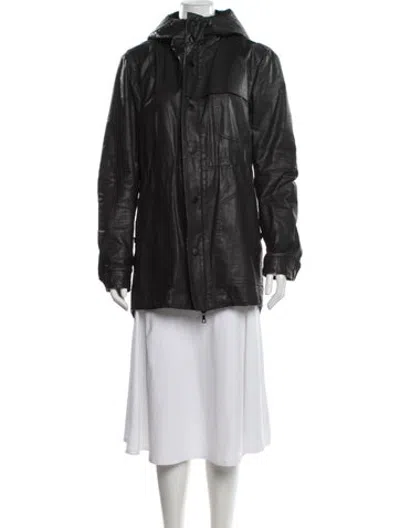 Pre-owned The Arrivals Coat In Black