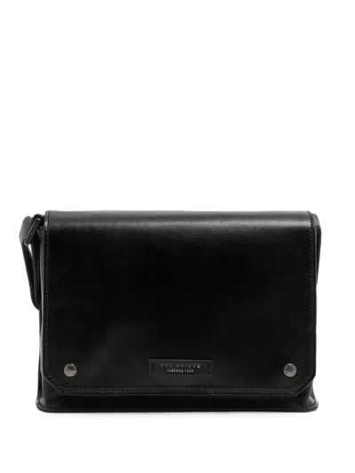 The Bridge Mattia Leather Briefcase In Black