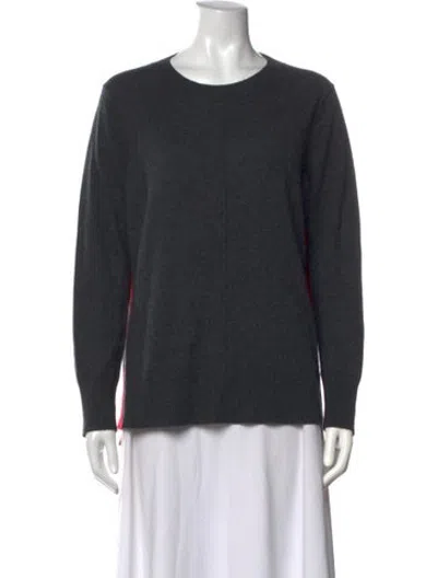 Pre-owned The Cashmere Project Cashmere Crew Neck Sweater In Grey