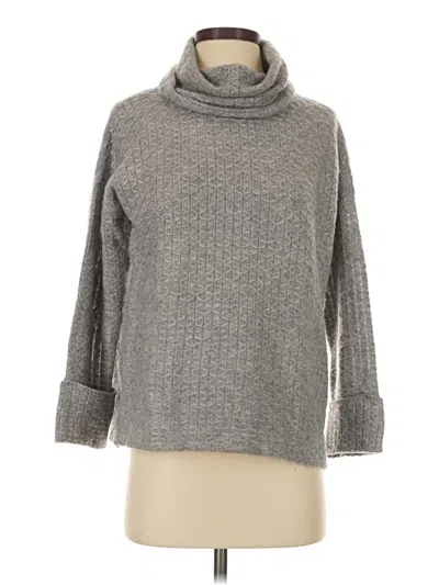 Pre-owned The Cashmere Project Cashmere Pullover Sweater In Gray