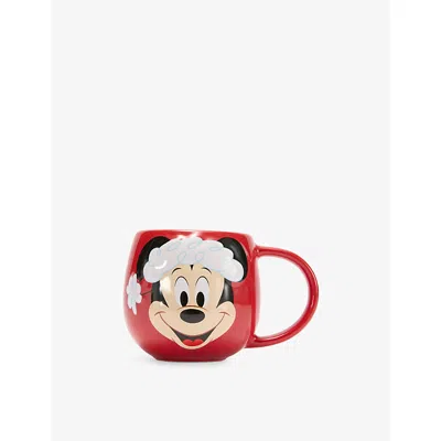 The Disney Store At Selfridges Anta Mickey Mouse Stoneware Mug Multi-coloured