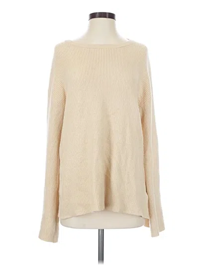 Pre-owned The Drop Pullover Sweater In Tan