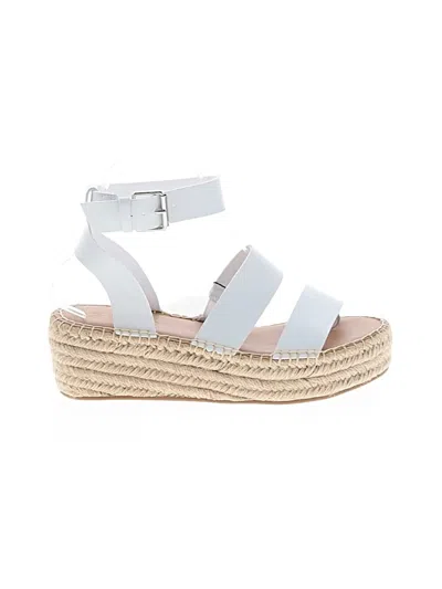Pre-owned The Drop Wedges In Animal Print