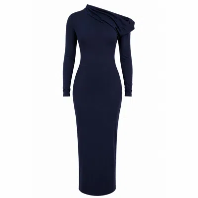 The Ethos Studio Women's Blue Sosa Dress - Navy