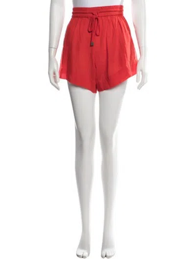 Pre-owned The Great Mini Shorts W/ Tags In Red