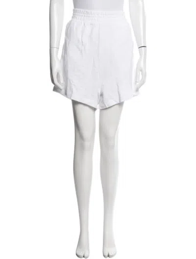 Pre-owned The Great Mini Shorts In White