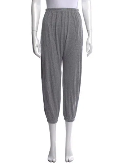 Pre-owned The Great Straight Leg Pants In Grey