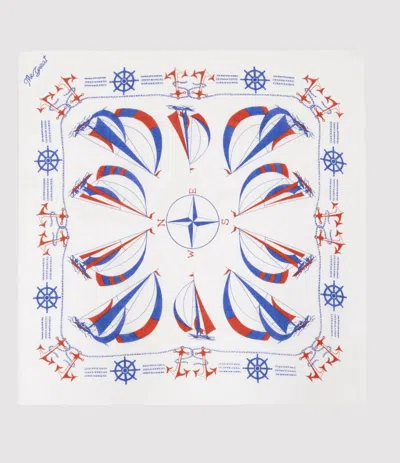 The Great The Sailboat Bandana In White
