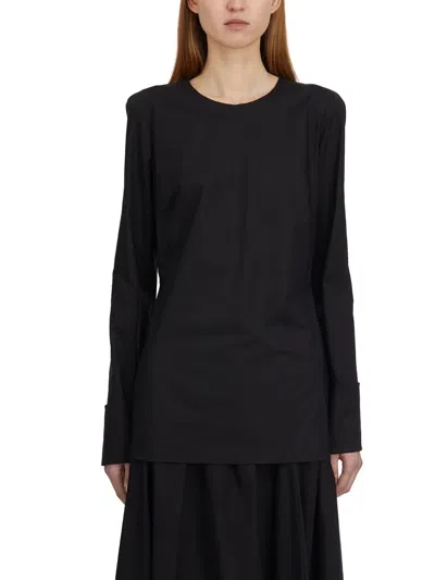 The Latest Slim Crew Neck Sweater In Black
