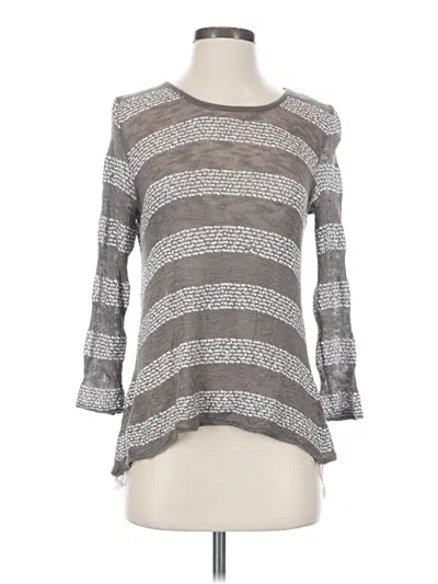Pre-owned The Limited Pullover Sweater In Silver