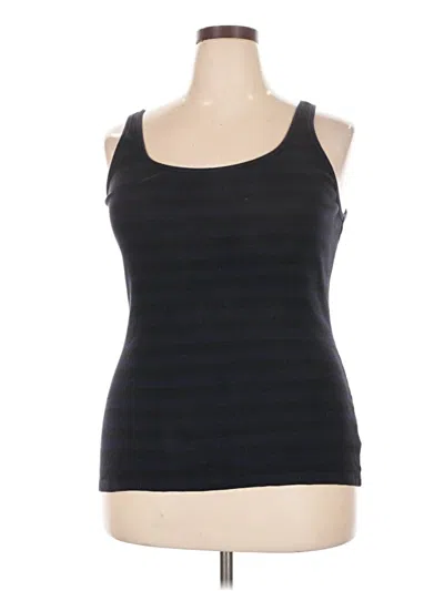 Pre-owned The Limited Sleeveless Top Black Scoop Neck Tops
