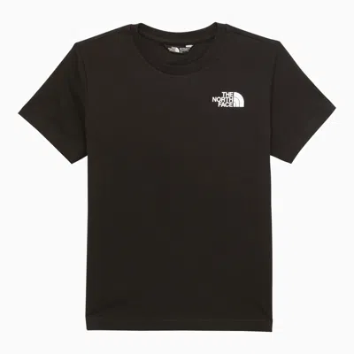 The North Face Black Cotton Crew-neck T-shirt With Logo In Black  