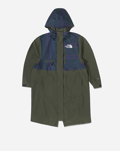 The North Face D3 City Dryvent Long Jacket In Green