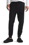 The North Face Heritage Patch Jogger Sweatpants In Tnf Black/ Tnf White