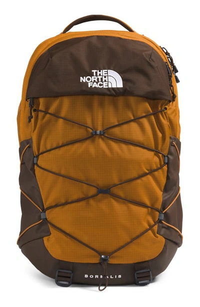 The North Face Kids' Borealis Backpack In Timber Tan/ Demitasse Brown