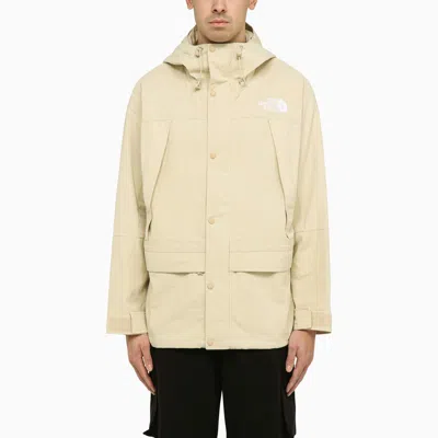 The North Face Light Beige Light Jacket With Logo In Neutrals