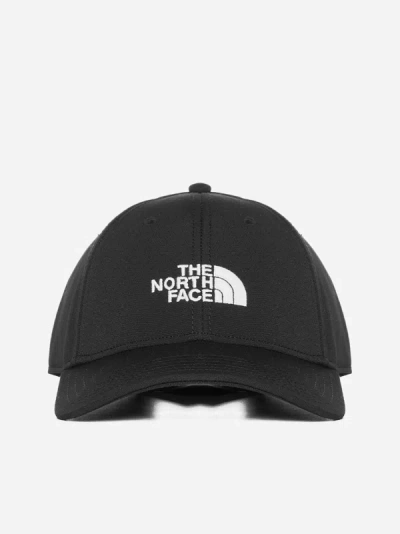 The North Face Logo Nylon Baseball Cap In Black