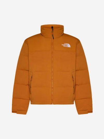 The North Face M 92 Quilted Ripstop Down Jacket In Desert Rust