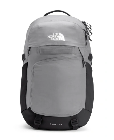 The North Face Men's Router Backpack In Meld Gray,tnf Black