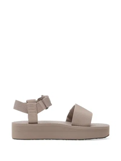The North Face Skeena Touch-strap Sandals In Gray