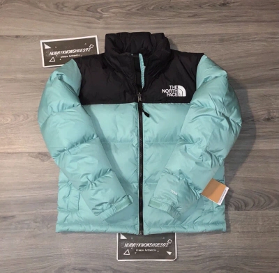 Pre-owned The North Face Women's 1996 Retro Nuptse 700-down Puffer Jacket - Wasabi - In Green