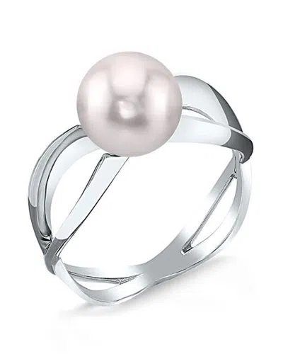 The Pearl Source Akoya Pearl Lana Ring In White Gold