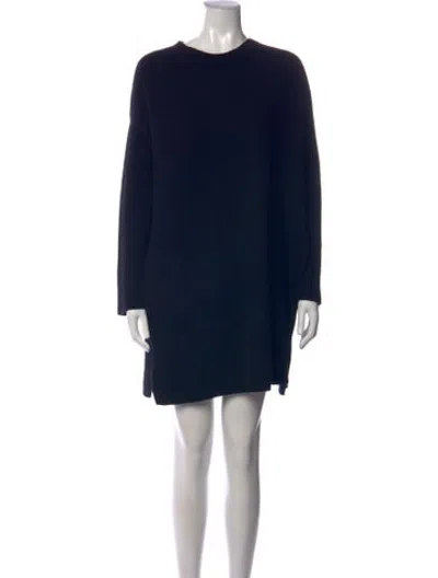 Pre-owned The Row Cashmere Mini Dress In Black