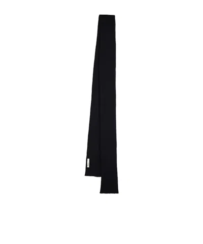 The Row Chopin Cashmere Scarf In Black