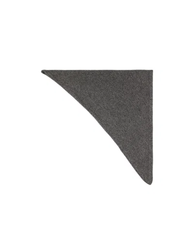 The Row Itrani Cashmere Scarf In Gray