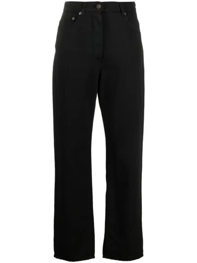 The Row Jeans Mit Weitem Bein In Schwarz