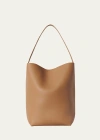 The Row Park Large North-south Tote Bag In Cinnamon
