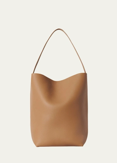 The Row Park Large North-south Tote Bag In Cinnamon