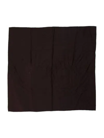 Pre-owned The Row Scarf In Brown