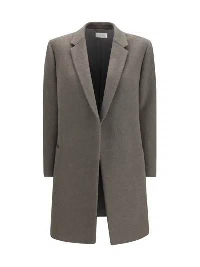 The Row Women's Cashmere Coat In Gray